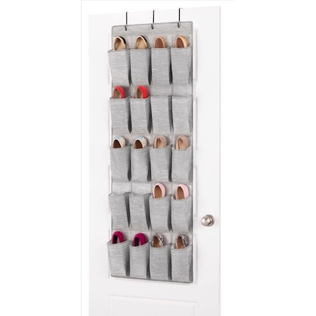 Whitmor Whitmor 54 in. H X 19 in. L Fabric Hanging Shoe Organizer 5455-10-CTF